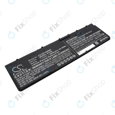 Μπαταρία για Dell Latitude E7240, 7250, 12, 6000mAh, Li-Pol, 7.4V, VFV59, HQ