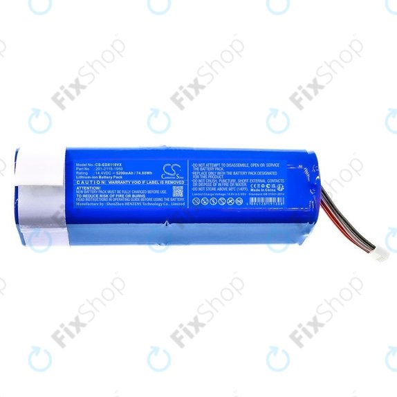 Μπαταρία για Ecovacs Deebot X-series, T-series, N-series, 201-2115-1959, 14.4V, 5200mAh, HQ