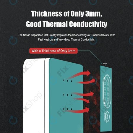 Σιλικονούχος Ματ για Αποσυναρμολόγηση Οθόνης LCD | Nasan NA-PAD8