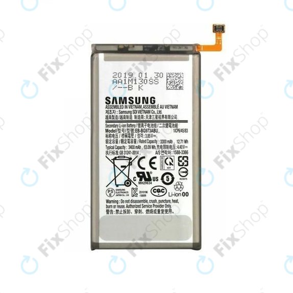 Μπαταρία για Samsung S10 G973F, GH82-18826A, 3400mAh
