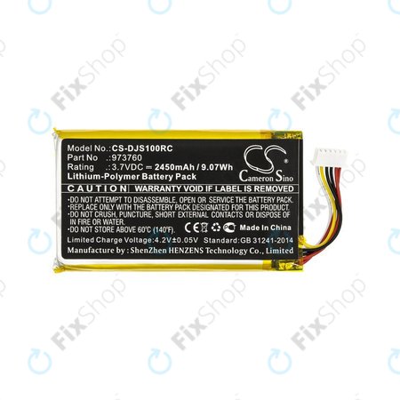 Μπαταρία για DJI Mavic Pro, Air, Spark, 2450mAh, Li-Pol, 3.7V, 973760, HQ