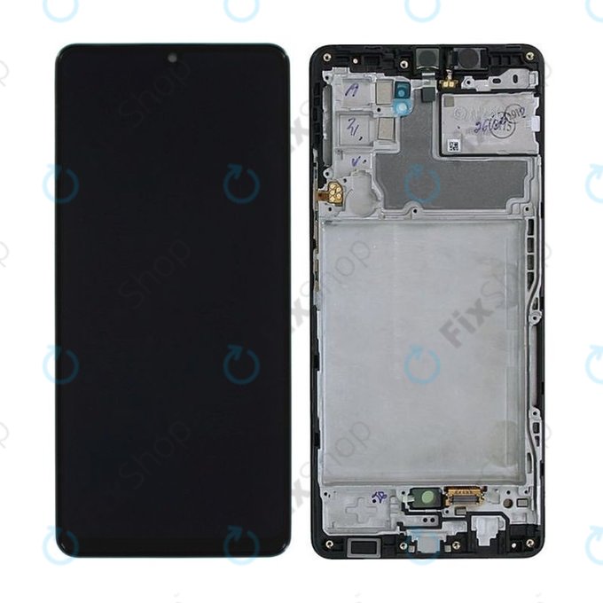 LCD Display Assembly για Samsung A42 5G | A426B | GH82-24375A | GH82-24376A | Prism Dot Black | Service Pack