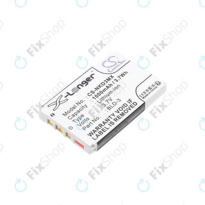 Μπαταρία για Nokia 7250i, 6610, 6585, 6560, 6200, 6220, 1000mAh, Li-Ion, 3.7V, BLD-3, HQ