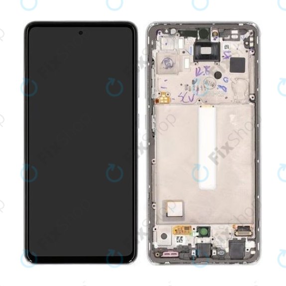 Συγκρότημα οθόνης για Samsung A52s 5G, A528B, GH82-26861D, GH82-26863D, GH82-26910D, GH82-26909D, Awesome White, Service Pack