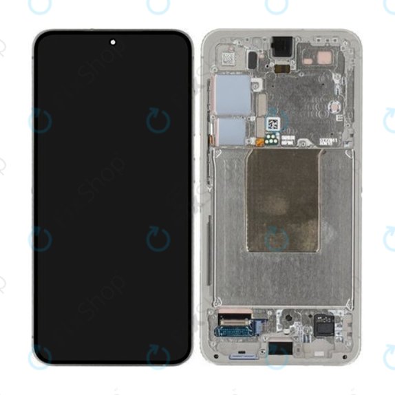Συγκρότημα οθόνης για Samsung S24, S921B, Amber Yellow, Service Pack