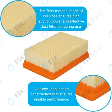 Επίπεδο Φίλτρο για Kärcher WD-series | MV-series | KWD-series