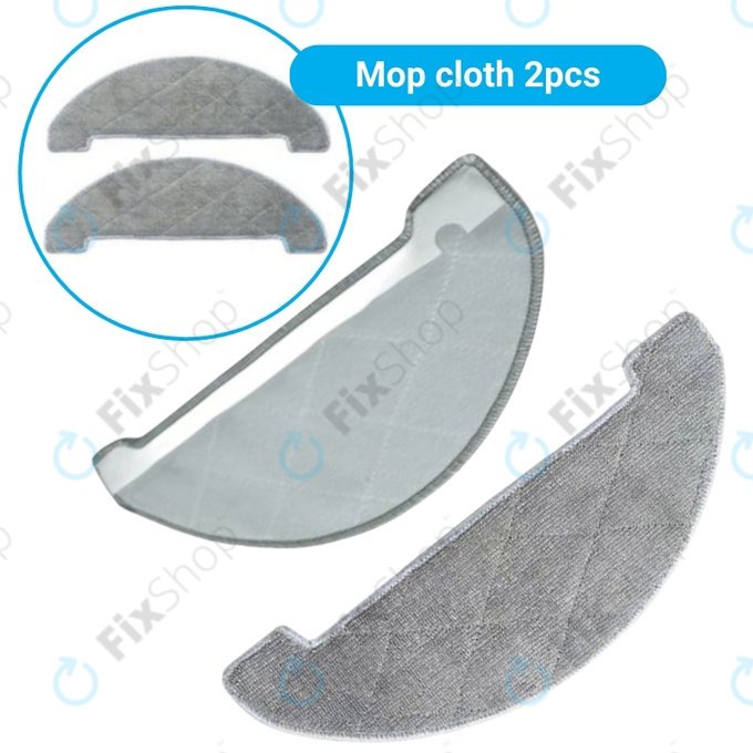 Standard Σετ (Μαύρο) για Xiaomi Viomi S9 | Lydsto R1 | Proscenic M7 Pro | M8 Pro | Μαύρο | Black