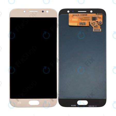 Οθόνη με οθόνη αφής για Samsung J7, J730F (2017), Pink