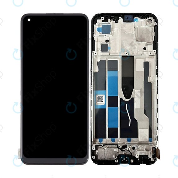 Συγκρότημα οθόνης για Oppo Reno 7 5G, Stary Black