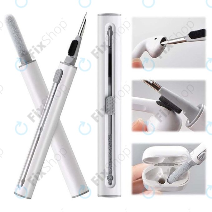 Στυλό Καθαρισμού για Καθαρισμό Τηλεφώνου & Ακουστικών | Λευκό | White