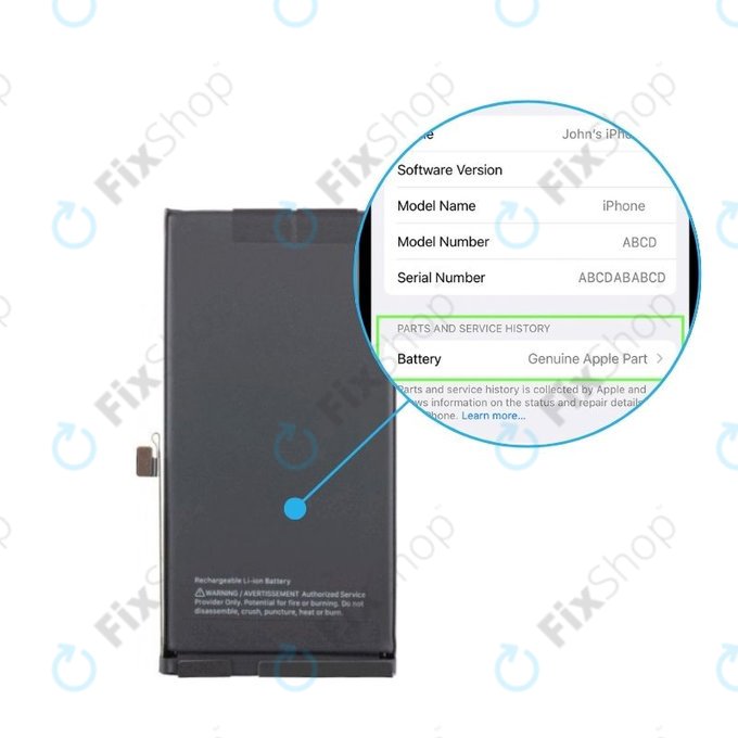 Battery για iPhone 14 | 661-30373 | 3279mAh | Genuine Apple