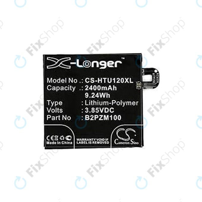 Μπαταρία για HTC U Play, B2PZM100, 2400mAh, HQ