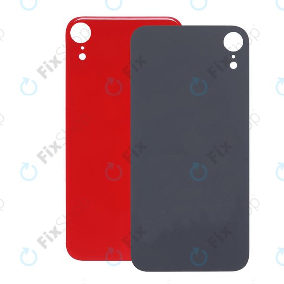Πίσω Γυαλί με Μεγάλη Τρύπα Κάμερας για iPhone XR | Red