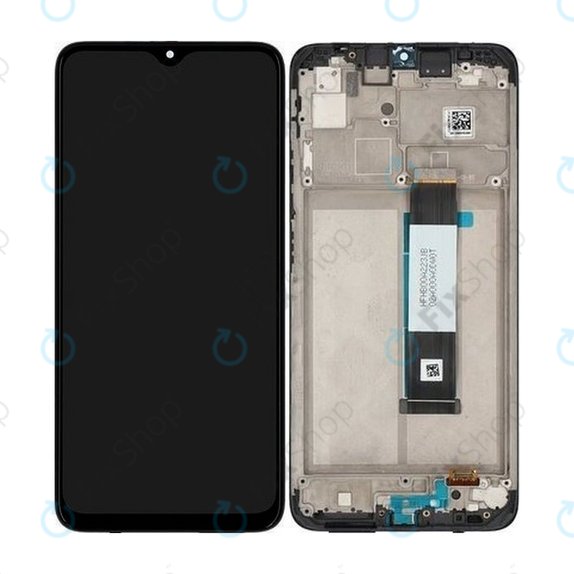 Συγκρότημα οθόνης για Xiaomi Redmi 9T, Carbon Gray, Service Pack