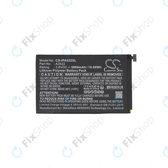 Μπαταρία για iPad Mini 6, A2522, 5000mAh, HQ