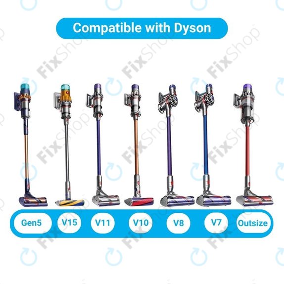 Κεφαλή Δαπέδου με Πράσινο Φως LED για Dyson V-series | Outsize | Πράσινο | Green Light