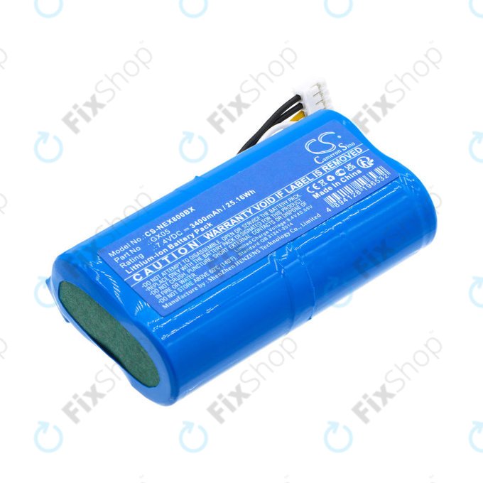 Μπαταρία για Dejavoo Qd2, Nexgo N86, Wizarpos Q2, 2600mAh, Li-Ion, 7.4V, GX05, HQ