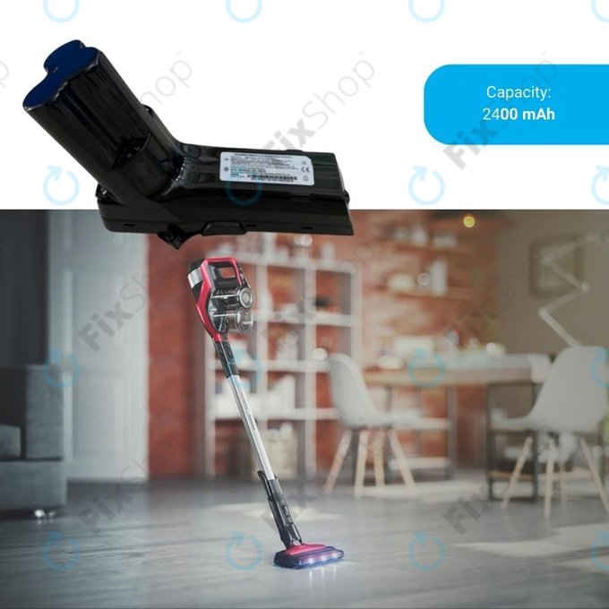 Μπαταρία για Philips SpeedPro Max, SpeedPro Max Aqua, 8000-series, 18650HE2, 25.2V, 2400mAh