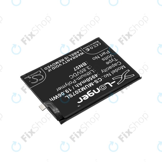 Μπαταρία για Xiaomi Poco X3 NFC M2107J20CG, 4950mAh, Li-Pol, 3.85 V, BN57, HQ