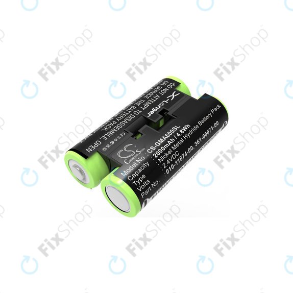 Μπαταρία για Garmin Oregon 600, 650, Astro 320, 430 Striker 4, 2000mAh, Ni-MH, 2.4V, 010-11874-00, HQ
