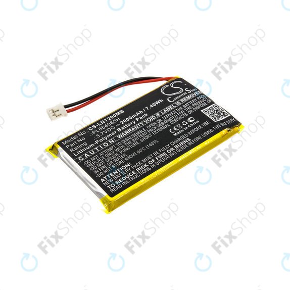 Μπαταρία για Luvion Prestige Touch 2, 2000mAh, Li-Pol, 3.7V, PL654065H, HQ