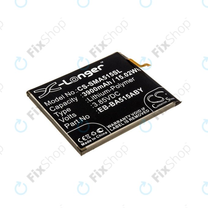 Μπαταρία για Samsung A51 A515F, 3900mAh, Li-Pol, 3.85 V, EB-BA515ABY, HQ