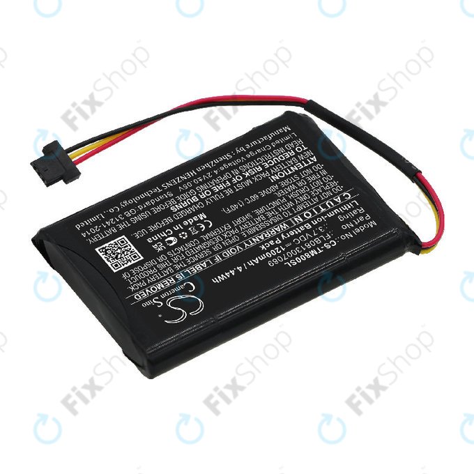 Μπαταρία για TomTom One XL Traffic, XL 30 Europe 31, 1200mAh, Li-ion, 3.7V, FLB0813007089, HQ