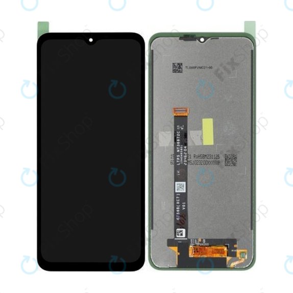 Οθόνη με οθόνη αφής για Samsung Xcover 7, G556B, GH82-33685A, Service Pack