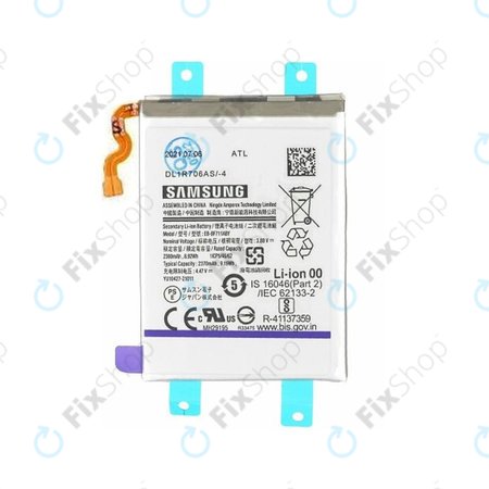 Μπαταρία για Samsung Z Flip 3 F711B, GH82-26270A, GH82-26255A, EB-BF711ABY, 2370mAh, Service Pack