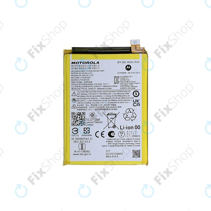 Battery για Motorola Moto G14, G54 | SB18E08688 | PC50 | 5000mAh | Service Pack