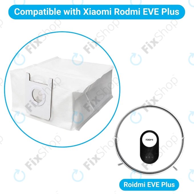 Σακούλα σκόνης, 2 τεμ. για Roidmi EVE Plus