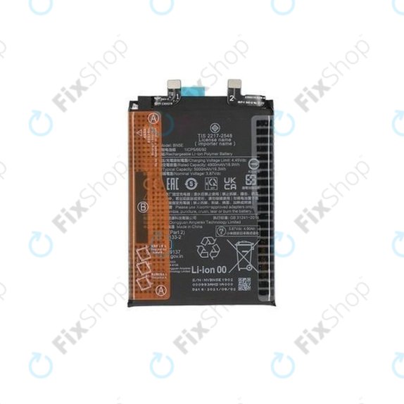 Μπαταρία για Xiaomi Redmi Note 11 Pro 4G, 11 Pro 5G, BN5E, 5000mAh, 46020000A2LM, Genuine Service Pack