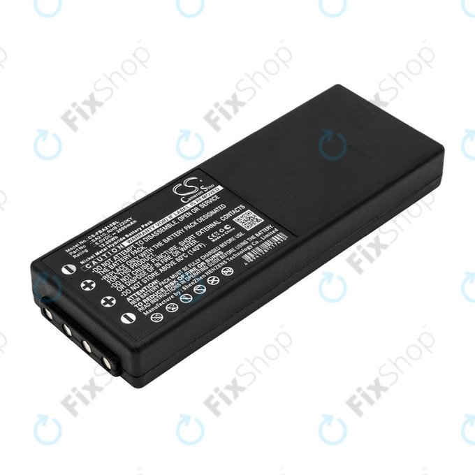 Μπαταρία για HBC Radiomatic BA, 2000mAh, Ni-MH, 6V, RHB1220KY, HQ