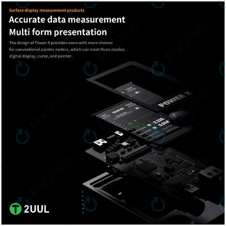 USB μετρητής τάσης και έντασης (πολύμετρο), 2UUL PW11