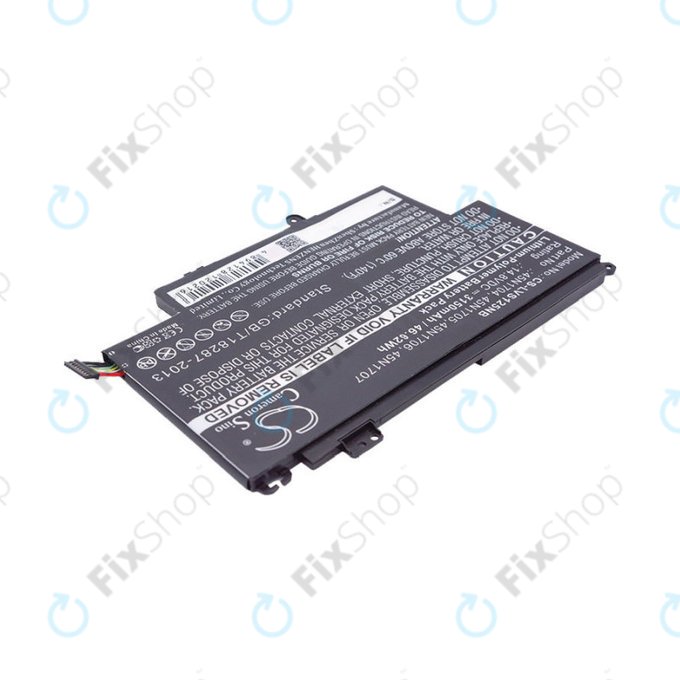 Μπαταρία για Lenovo ThinkPad Yoga 12, Yoga S1, 3150mAh, Li-Pol, 14.8V, 45N1704, HQ