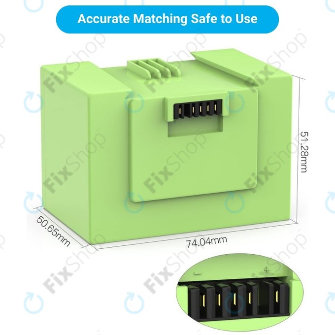 Μπαταρία για iRobot Roomba e-series, i-series, ABL-D1, 4624864, ABL-D2, 14.4V, 3400mAh