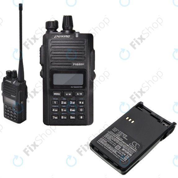 Μπαταρία για ADI AT-46, Baojie BJUV22, Huntec HT-3688, 1200mAh, Li-Ion, 7.4V, LB-38L, HQ