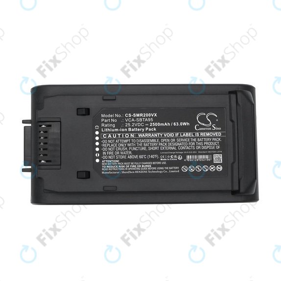 Μπαταρία για Samsung Bespoke Jet, Bespoke Jet Complete, 2500mAh, Li-Ion, 25.2V, VCA-SBTA95, HQ