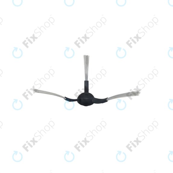 Πλαϊνή Βούρτσα (2τμχ) για Xiaomi Mi Robot Vacuum Mop Pro (P) | 2S | Viomi V2 Pro | V3 | SE | Μαύρο | Black