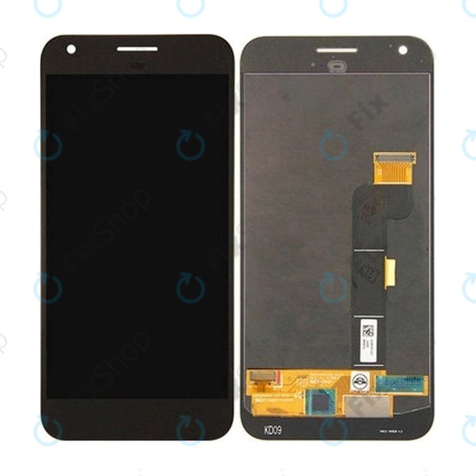 Οθόνη με οθόνη αφής για Google Pixel XL, G-2PW2200, 83H90205-00, Quite Black, Service Pack