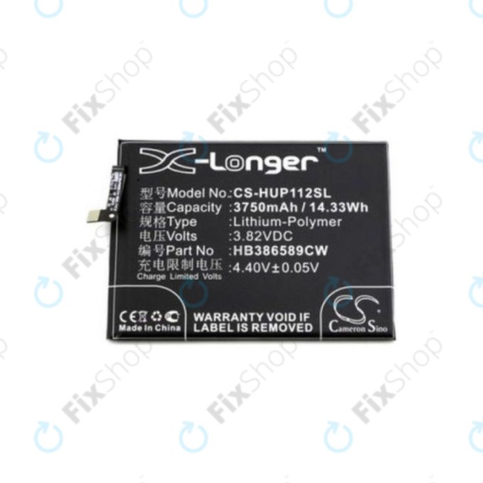 Μπαταρία για Huawei Honor View 10, HB386589CW, 3750mAh, HQ