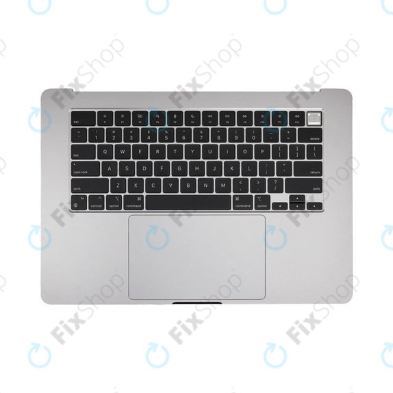 Άνω πλαίσιο πληκτρολογίου για MacBook Air 15", A3114 (2024), με πληκτρολόγιο US και μπαταρία, Space Gray, 661-40266, Genuine Apple
