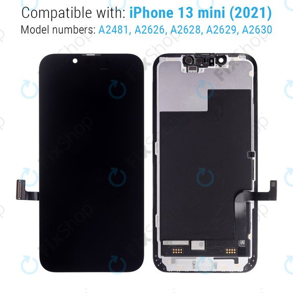 Οθόνη για iPhone 13 Mini, Αφής με πλαίσιο, Refurbished