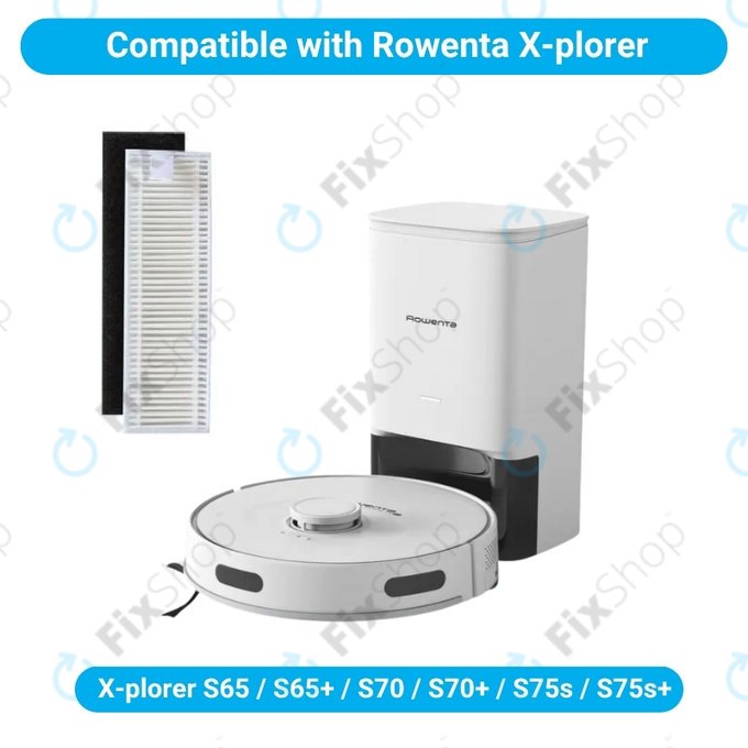 Φίλτρο HEPA, 2 τεμ. για Rowenta X-plorer S65, S65+, S70, S70+, S75s, S75s+