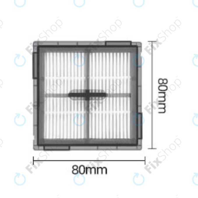 Φίλτρο HEPA για Xiaomi Roborock Q10-series | S8 Pro | S8 Pro Plus