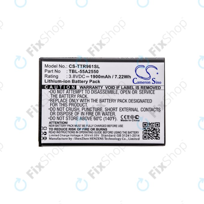Μπαταρία για TP-Link M7350, 1900mAh, Li-ion, 3.8V, TBL-55A2550, HQ
