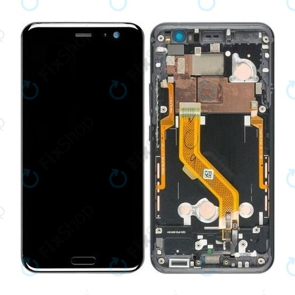 Συγκρότημα οθόνης για HTC U11, Μαύρο, Black, Aftermarket