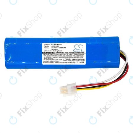 Μπαταρία για Philips SmartPro Compact FC8705, FC8710, FC8772, FC8776, 4ICR19/65, 14.8V, 2600mAh, HQ