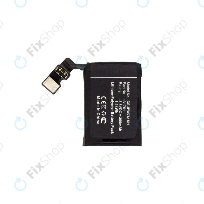 Μπαταρία για Apple Watch 2 42mm, A1761, 300mAh, HQ