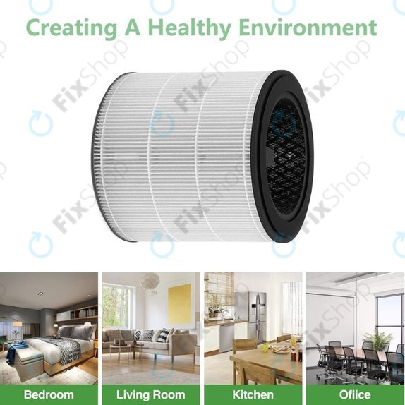 HEPA φίλτρο 3-σε-1 (Ενεργός άνθρακας) για Philips 800-series | AC0830/10 | AC0820/10 | AC0820/30 | AC0819/10
